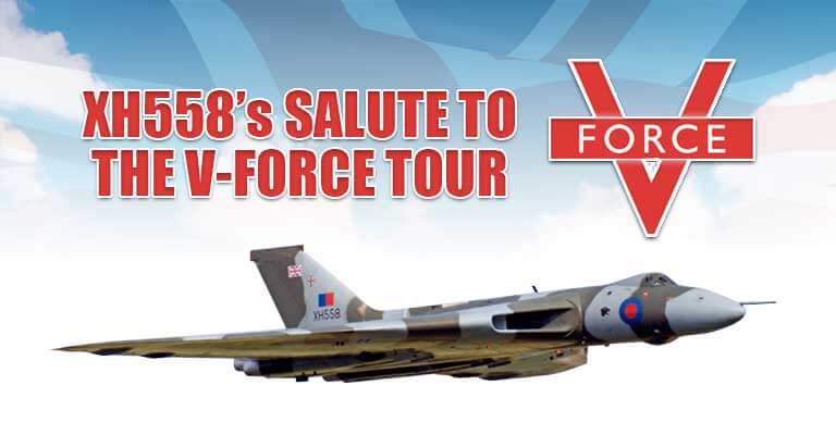 XH558's Salute to the V-Force Tour