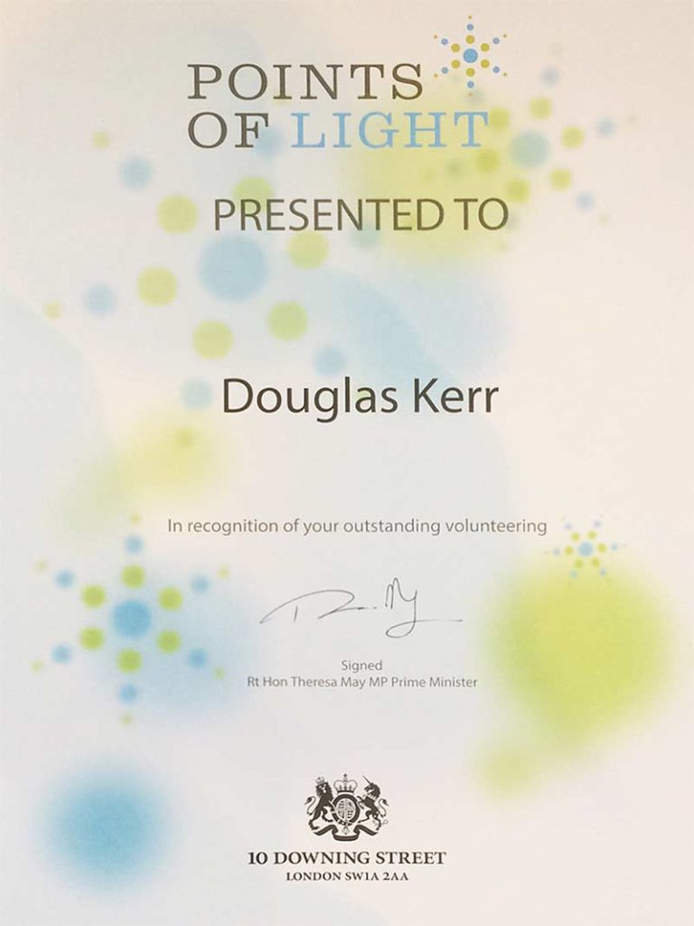 Points of Light Awards - Douglas Kerr