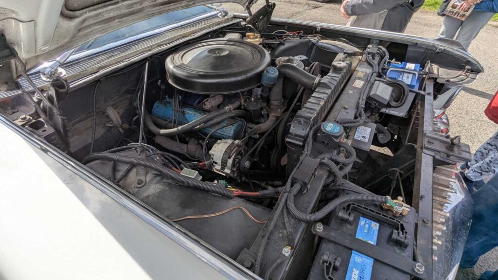 Engine view of Ecto-1.