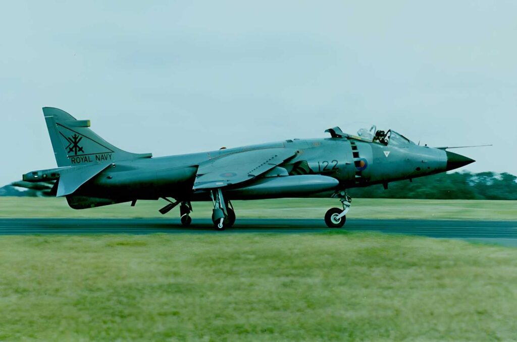 RAF Sea Harrier.