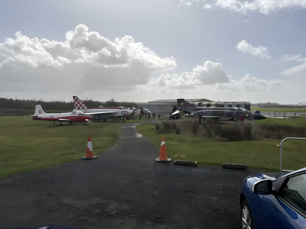 Visitors exploring some of the aircraft (Image: Darren Shield).