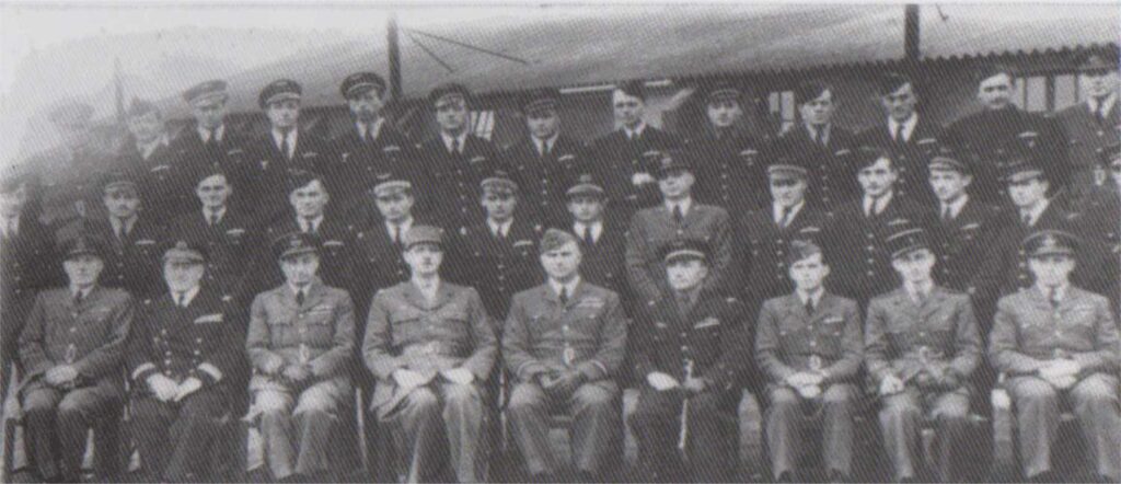 No 59 OTU with Brigadier General Charles le Gaulle.